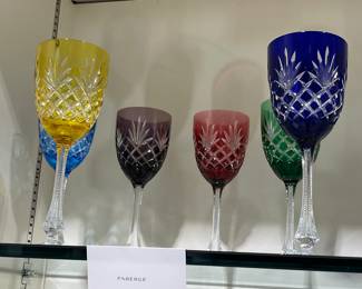 Faberge Wine Goblets