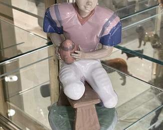 Lladro Retired Football Player