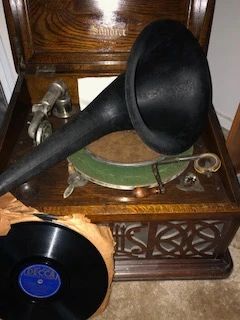 Sonora phonograph  and records