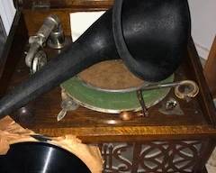Sonora phonograph  and records