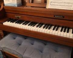 Baldwin piano and bench