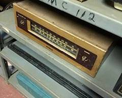 old stereo equipment