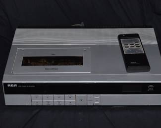 Mid 1980s VCR with remote