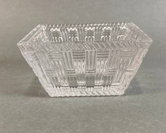 Tiffany & Co. Woven Square Bowl
