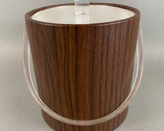 Private Stock Industries Ice Bucket With Lucite Handle And Top
