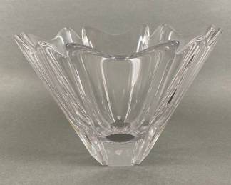 Orrefors Sweden Crystal Orion Bowl

