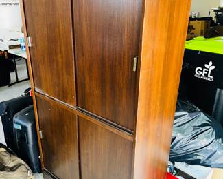 50% OFF ORIGINAL PRICE: $100
HALE BOOKCASE / OFFICE CABINET WITH SLIDING DOORS
36”W x 17”D x 70.5”H