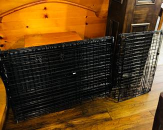 50% OFF ORIGINAL PRICE: $20 SMALL $50 LARGE DOG CRATES