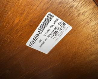 20% OFF ORIGINAL PRICE: $450
STICKLEY FURNITURE MISSION COLLECTION SPINDLE WRITING DESK WITH 3 DRAWERS - SIGNIFICANT WEAR
66”L x 32”W x 30”H