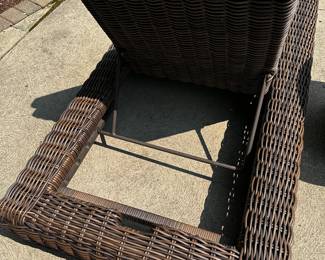PRICE $450
RH RESTORATION HARDWARE WICKER LOUNGER -4 AVAILABLE
90”L x 37”W x 10”H
ADJUSTABLE BACKSIDE