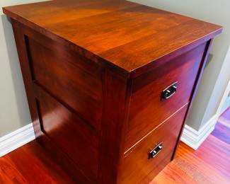50% OFF ORIGINAL PRICE: $400 STICKLEY FURNITURE 2 DRAWER FILE CABINET
22”W x 28”D x 31”H