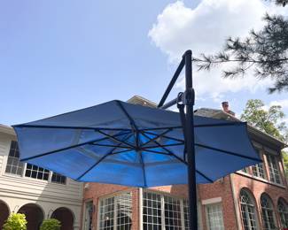Price: $500.00
Treasure Garden Obravia Blue Canopy Ubrella.
157” DIA x 110” H