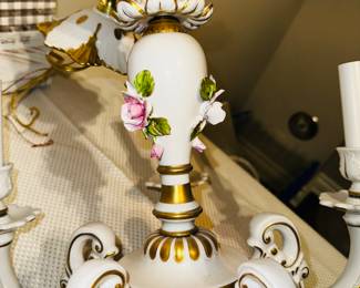 PRICE: $300
VINTAGE ITALIAN CAPODIMONTE CHANDELIER