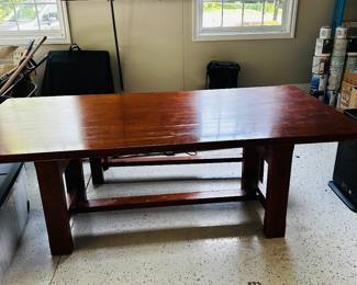 50% OFF ORIGINAL PRICE: $200
SOLID WOOD FARMHOUSE TABLE AND BENCH
TABLE 84”L x 39.25”W x 30”H
BENCH 72”L x 14”W x 18”H