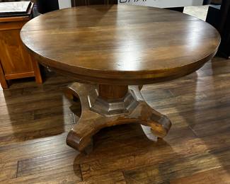 50% OFF ORIGINAL PRICE: $200
ANTIQUE ROUND TABLE ON CASTERS
FROM ENGLAND
45”DIA x 30”H