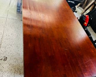 50% OFF ORIGINAL PRICE: $200
SOLID WOOD FARMHOUSE TABLE AND BENCH
TABLE 84”L x 39.25”W x 30”H
BENCH 72”L x 14”W x 18”H