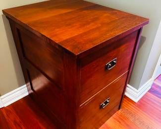 50% OFF ORIGINAL PRICE: $400 STICKLEY FURNITURE 2 DRAWER FILE CABINET
22”W x 28”D x 31”H