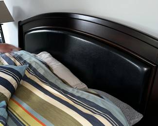 PRICE: $500
MODERN DARK BROWN QUEEN SIZE BEDROOM SET
DARK BROWN TALL CHEST OF DRAWERS
46”W x 20.5”D x 52”H
QUEEN SIZE BED WITH DRAWERS
64”W x 90” L x 50.5”H
2 NIGHTSTANDS
30”W x 18”D x 29.5”H