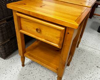 $100 PAIR -EDDIE BAUER NIGHTSTANDS