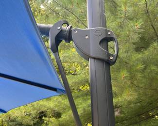 Price: $500.00
Treasure Garden Obravia Blue Canopy Ubrella.
157” DIA x 110” H