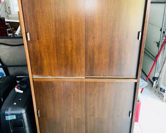 50% OFF ORIGINAL PRICE: $100
HALE BOOKCASE / OFFICE CABINET WITH SLIDING DOORS
36”W x 17”D x 70.5”H