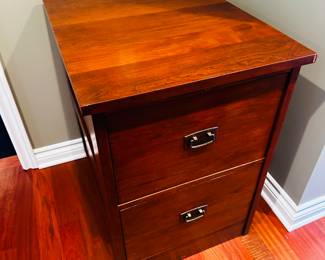 50% OFF ORIGINAL PRICE: $400 STICKLEY FURNITURE 2 DRAWER FILE CABINET
22”W x 28”D x 31”H