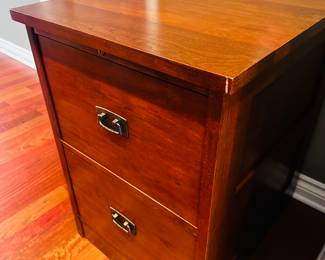 50% OFF ORIGINAL PRICE: $400 STICKLEY FURNITURE 2 DRAWER FILE CABINET
22”W x 28”D x 31”H