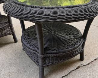PRICE: $150 EACH FIRM RH RESTORATION HARDWARE ROUND TABLES