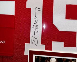 PRICE: $600
YZERMAN SIGNED JERSEY FRAMED