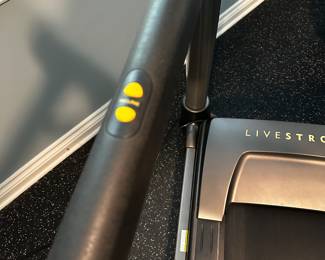 50% OFF ORIGINAL PRICE: $600
LIVESTRONG TREADMILL
38”W x 75”L x 58”H