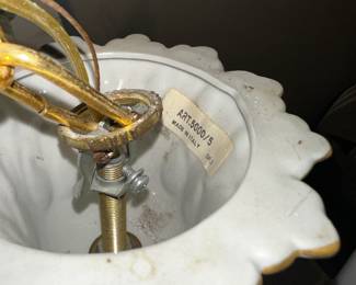PRICE: $300
VINTAGE ITALIAN CAPODIMONTE CHANDELIER