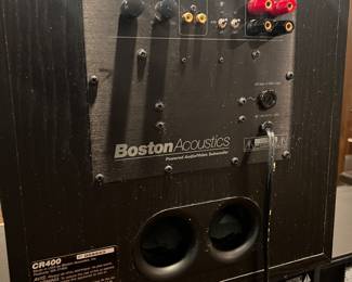 $75.00
BOSTON CR400 ACOUSTICS POWERED AUDIO/VIDEO SUBWOOFER