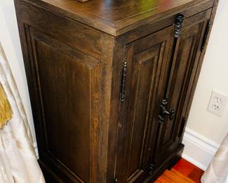 20% OFF ORIGINAL PRICE: $500
RESTORATION HARDWARE FRENCH DOOR CABINET
24”W x 18”D x 34”H
