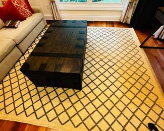 50% OFF ORIGINAL PRICE: $800
RESTORATION HARDWARE BEN SOLEIMANI RUG
117”W x 100”L