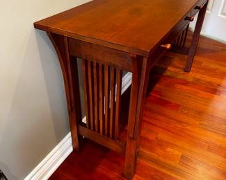PRICE: $400 FIRM
STICKLEY FURNITURE HALLWAY TABLE WITH 2 DRAWERS
54”W x 16”D x 29”H