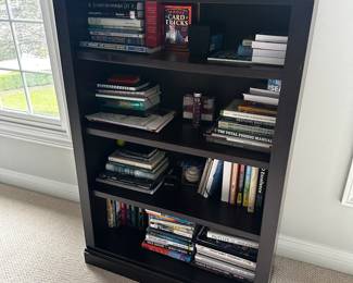 PRICE: $50
WOODEN BOOKCASE
32”W x 13.5”D x 48”H