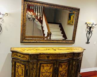 50% OFF ORIGINAL PRICE: $500
SEVEN SEAS BY HOOKER FURNITURE LARGE PAINTED CABINET / SIDEBOARD
86”L x 22”D x 41”H