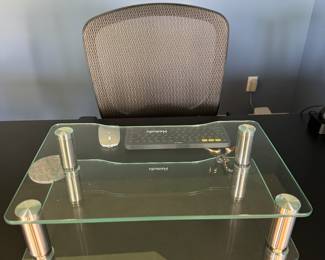 Glass Tiered Shelving 