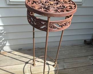 Outdoor Metal Plant Stand 