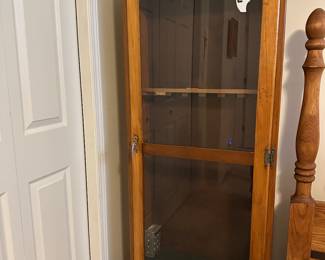 Wood Display Cabinet 