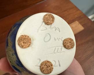 P114 - $40. Small Ben Owen III Pottery Vase