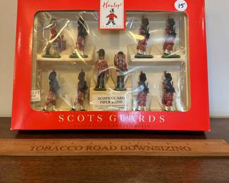 P80 - $15. Scots Guards Piper Band from Hamleys London. 