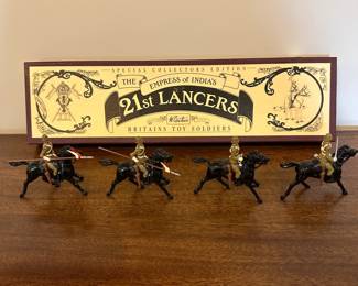 P79 - Britains Toy Soliders The Empress of India's 21st Lancers