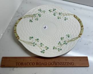 P156 - $20 Belleek Ireland Plate