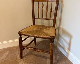 P41 - $40. Single Side Chair. Measures 19" wide x 16" deep x 34" tall