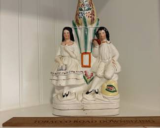 P106 - $40. Porcelain Spill Vase