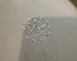 P140 - $40. Set of 20 *Plastic* Sur La Table Dishes. 