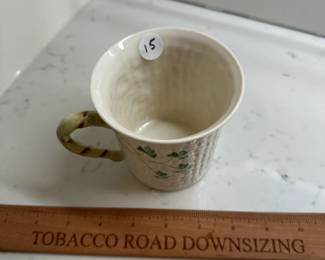 P158 - $15 Belleek Mug