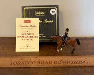 P91 - $20 Premier Series Mounted Royal Artillery Officer. 