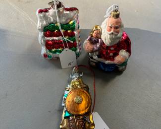 P148 - $18 each vintage ornaments